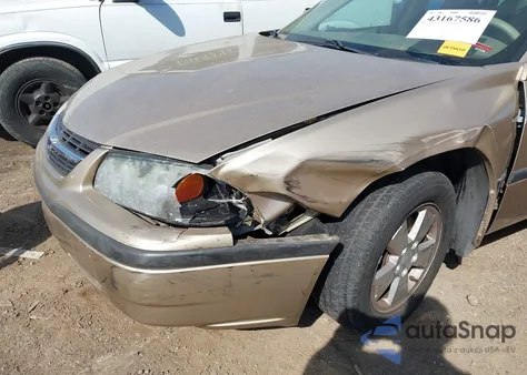 2004 Chevrolet Impala из США, поврежденный, VIN 2G1WF55E749197635